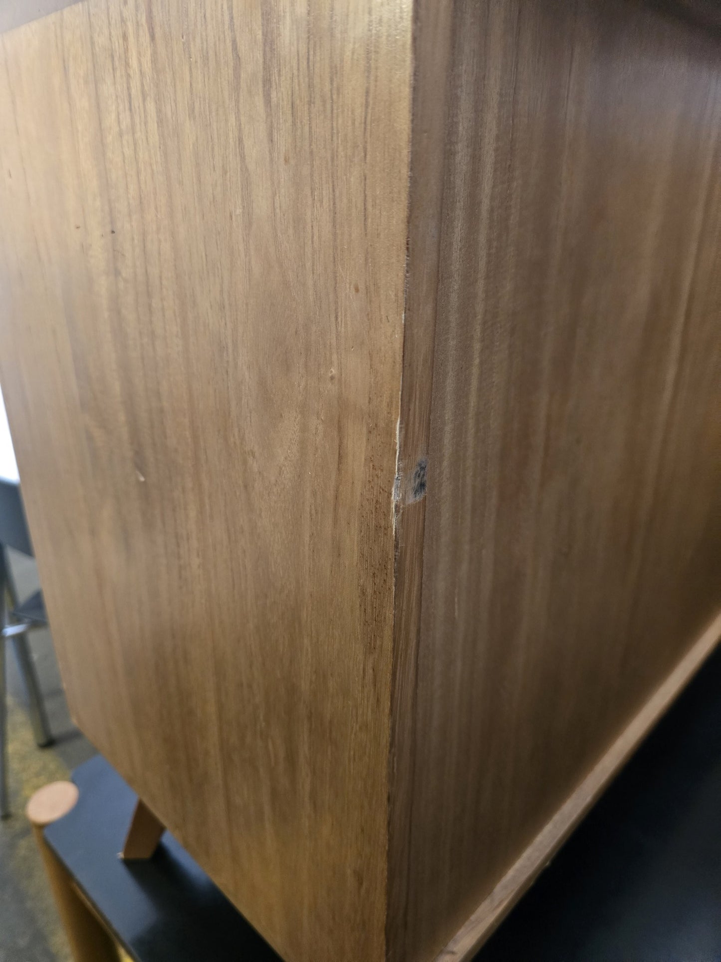 Multi-Color Wood Storage Cabinet