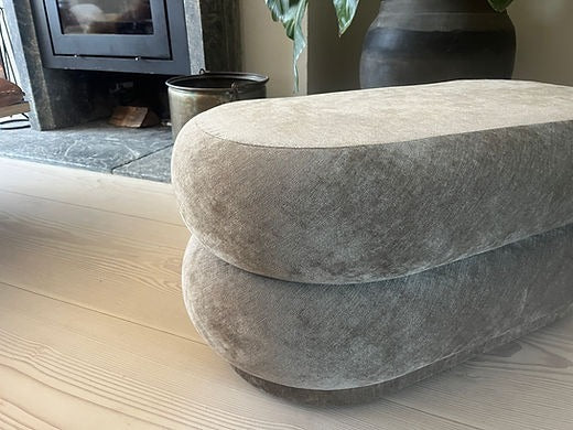 Ferm Living Oval Pouf