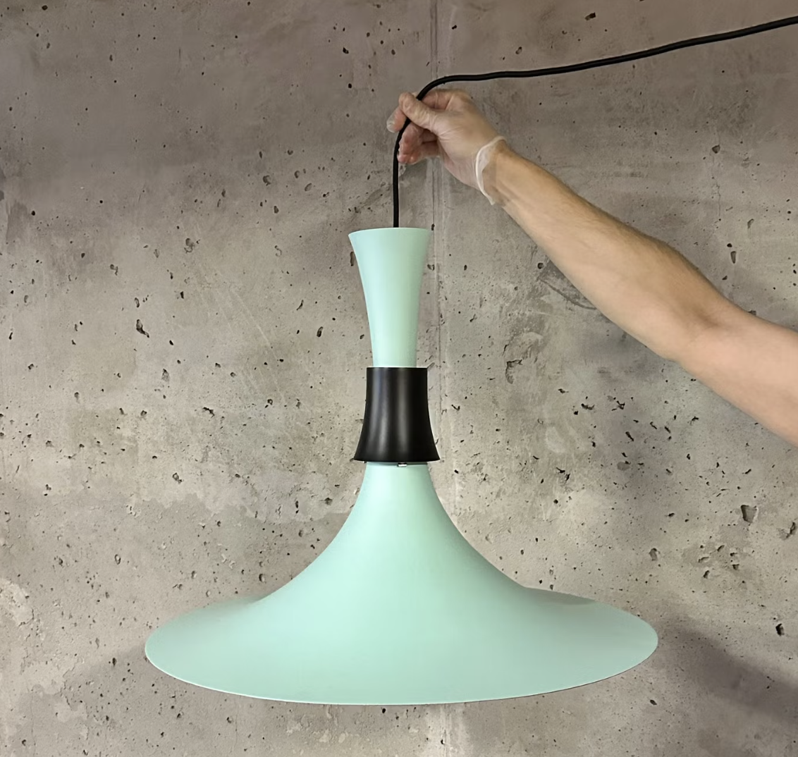 Metal pendellampe