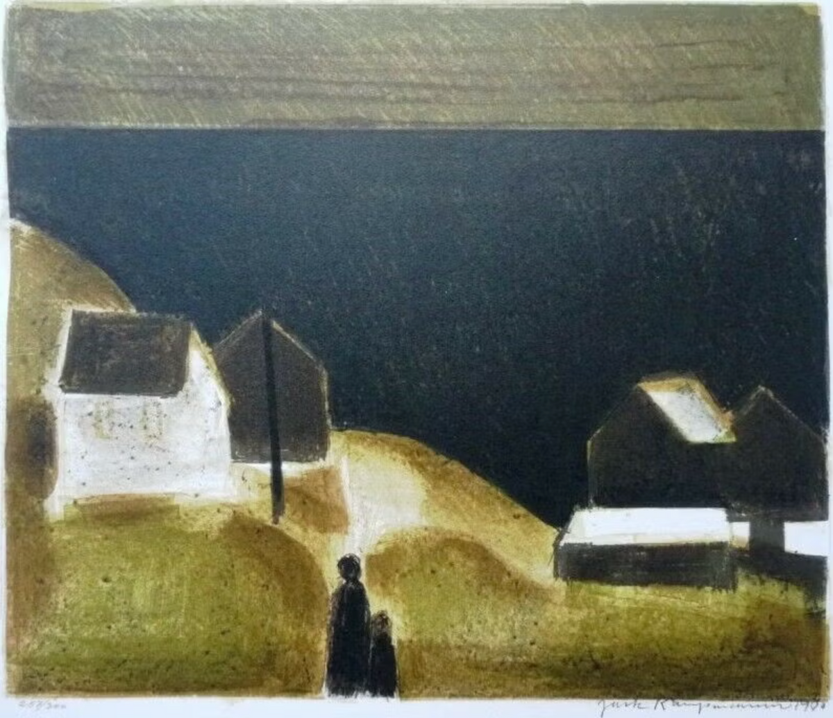 Jack Kampmann Litografi, Færøerne, 1980