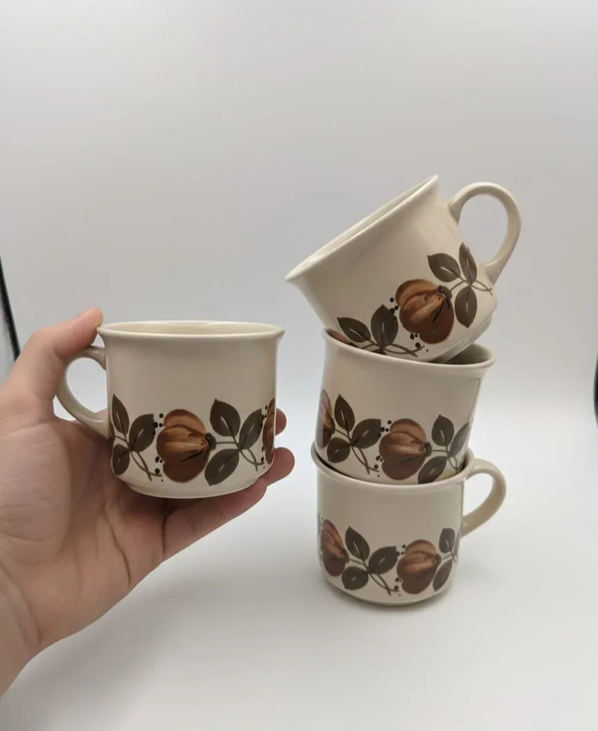 Floral Ceramic Cups