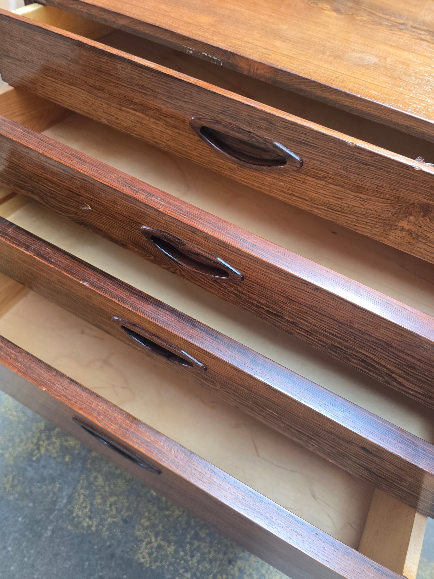 Kai Kristiansen Rosewood 4-Drawer Chest