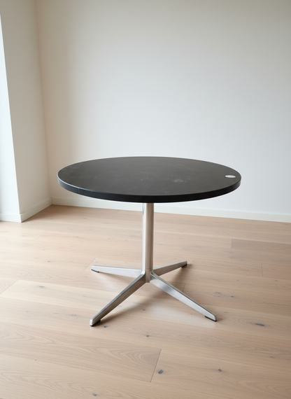 Modern Hard Plastic & Metal Coffee Table