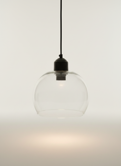 Clear Glass Ceiling Lamp
