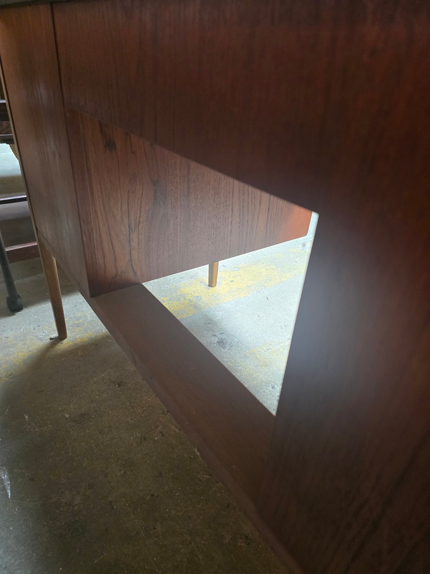 Teak Wood Office Desk with Drawers