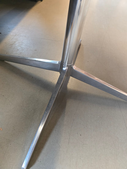 Modern Hard Plastic & Metal Coffee Table