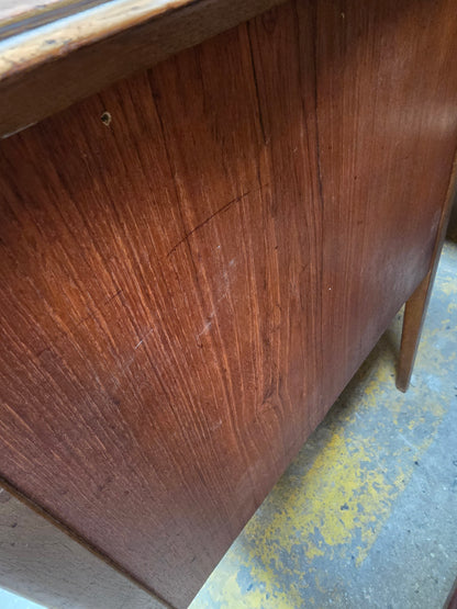 Teak Wood Office Desk with Drawers