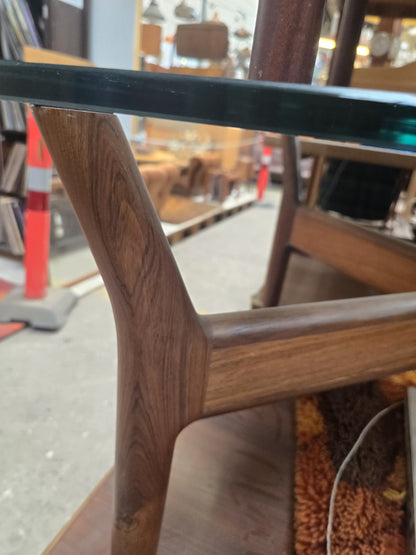 Alf Svensson Rosweood & Glass Coffee Table