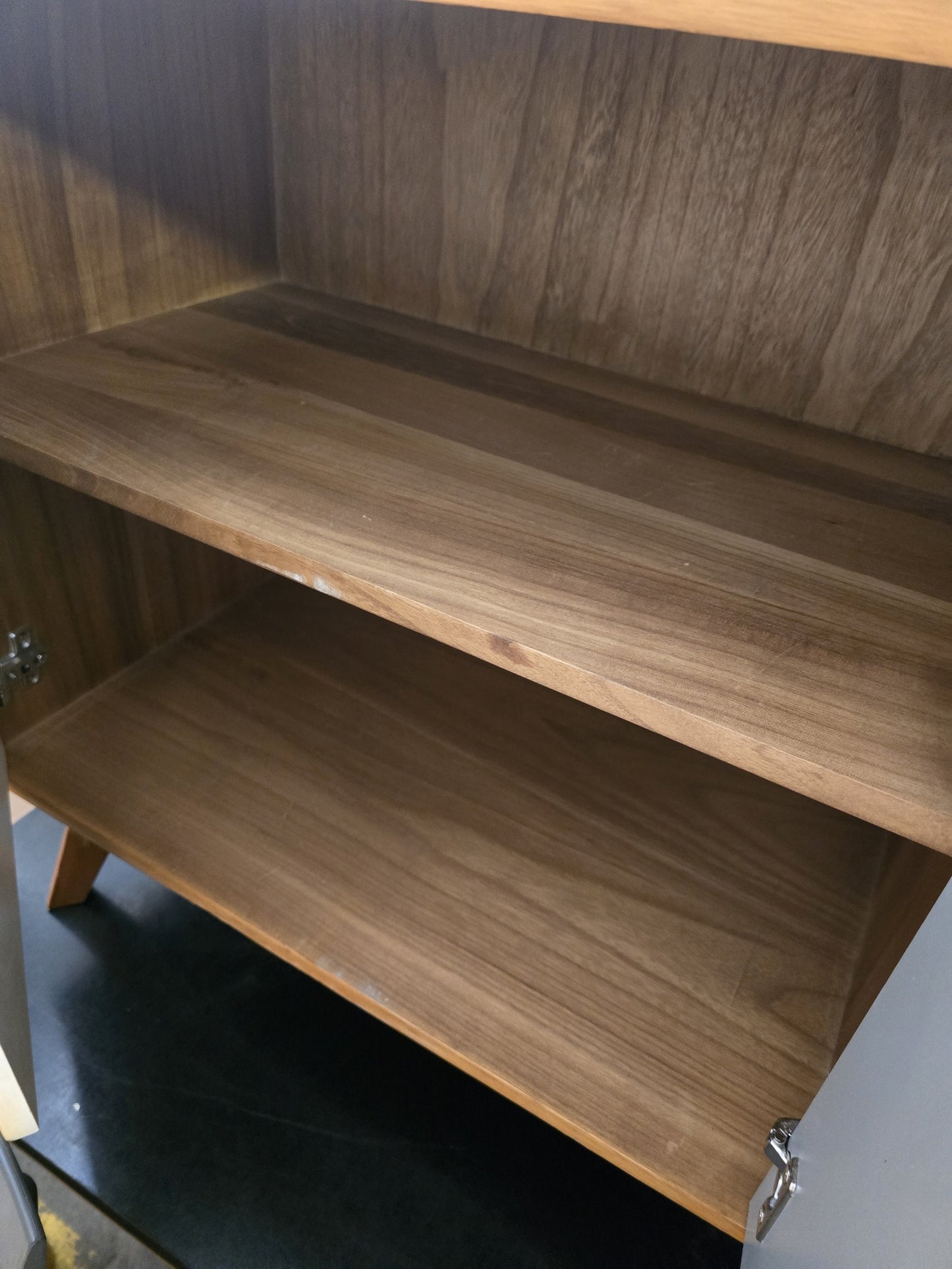 Multi-Color Wood Storage Cabinet