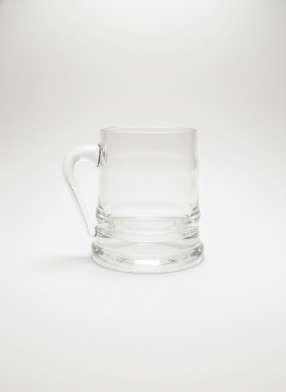 8 Textured Clear Glass Tumblers