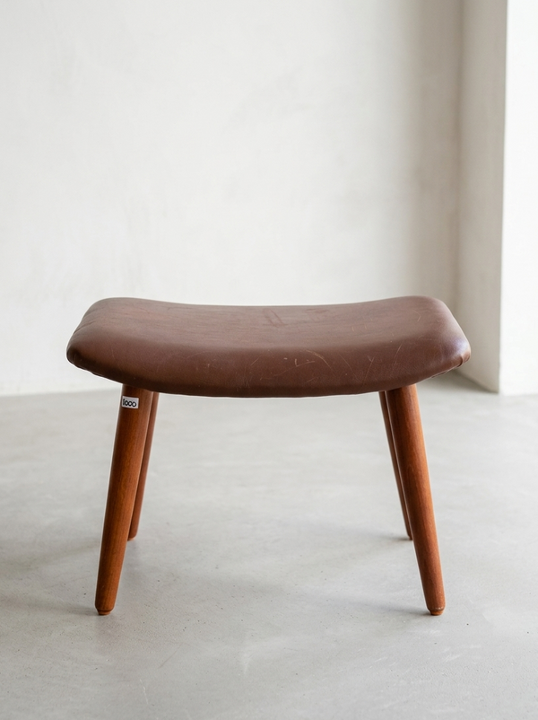Vintage Teak Ottoman