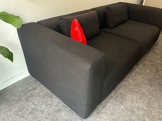 HAY sofa 2.5 seater, Mags black