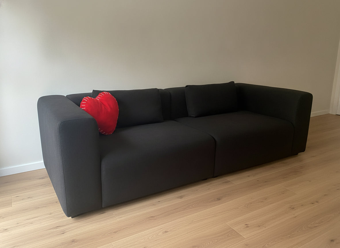 HAY sofa 2.5 seater, Mags black
