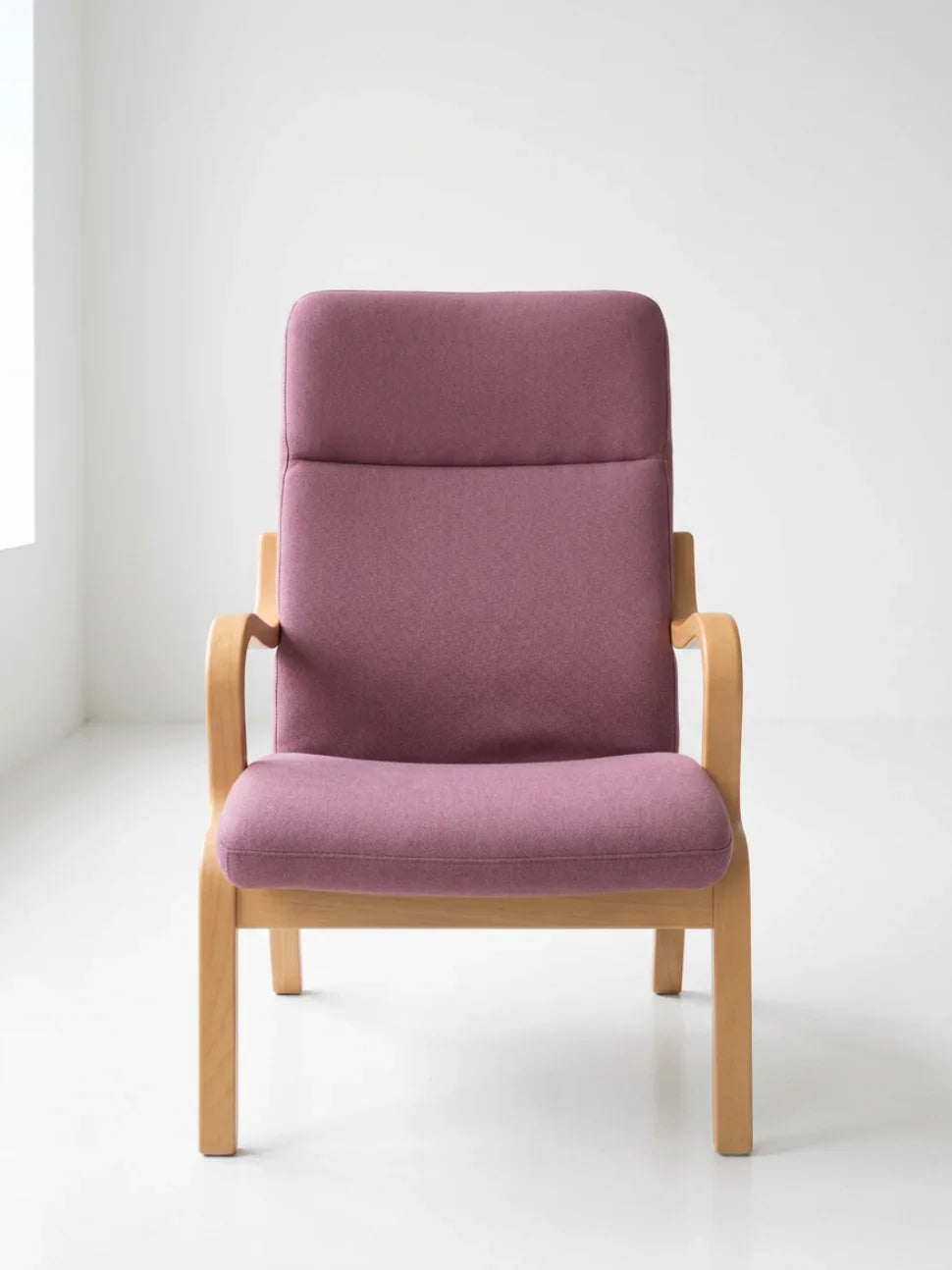 Classic Danish Wooden Lounge Chair