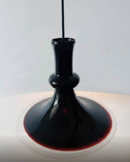 Holmegaard Glass Wine Ceiling Lamp