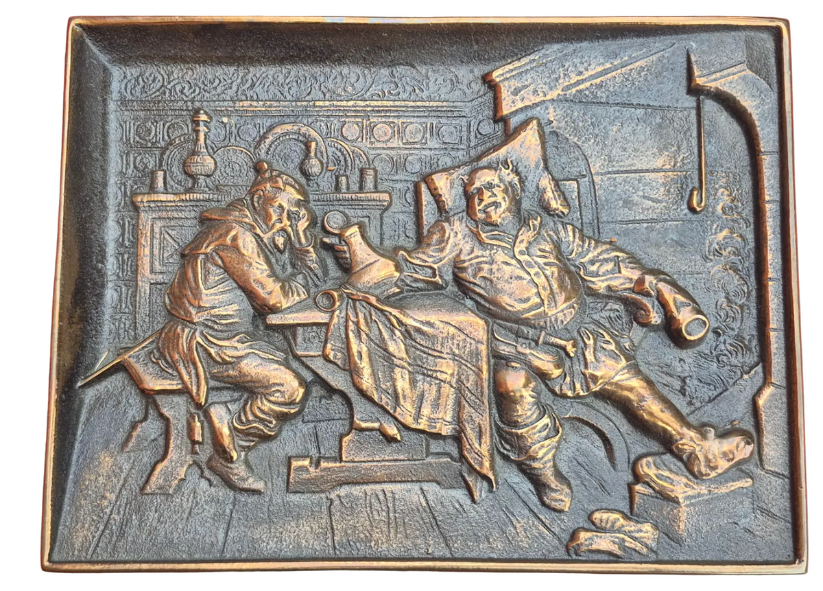 Bronze vægrelief