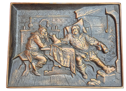 Bronze vægrelief
