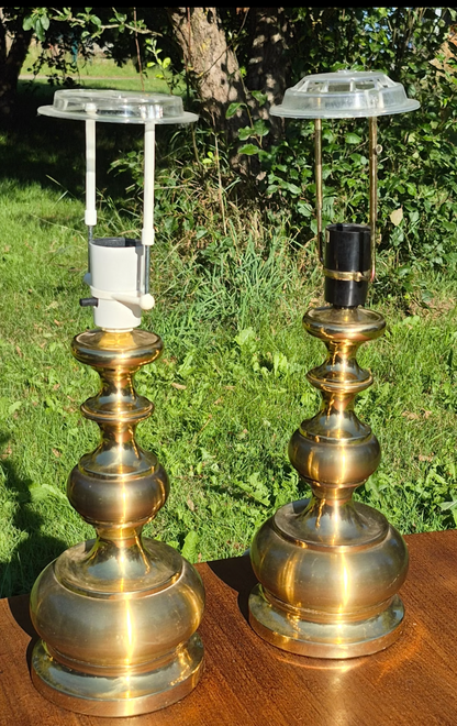 Messing bordlampe