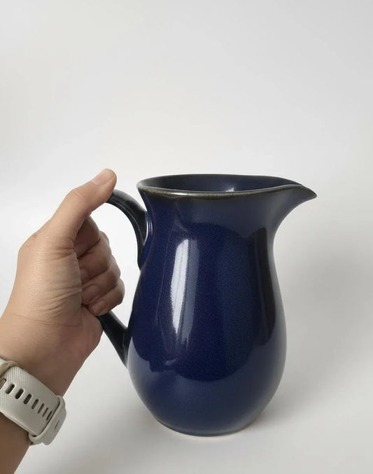 Blue Ceramic Jug