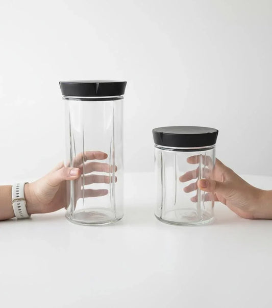 Rosendahl glass storage jars