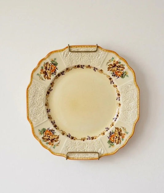 Myott England Scalloped Decor Plate