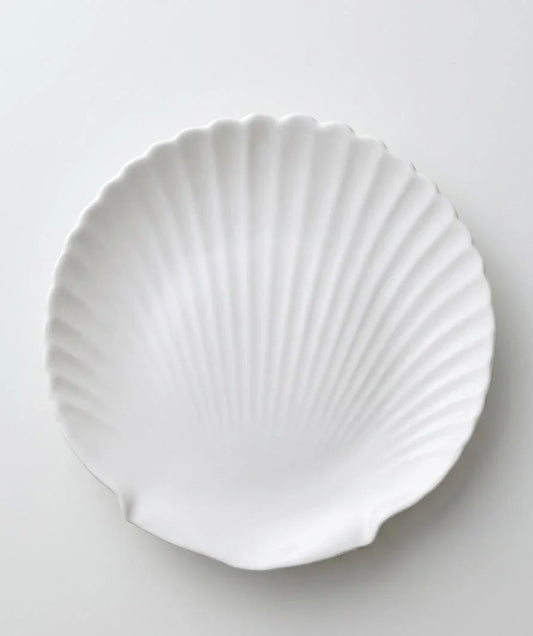 Vintage White Glass Plate