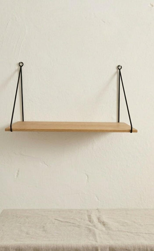 Scandinavian Minimalist Floating Wire Shelf