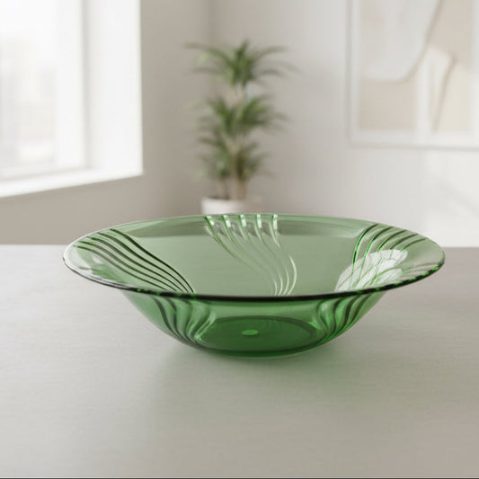 Emerald Green Glass Bowl