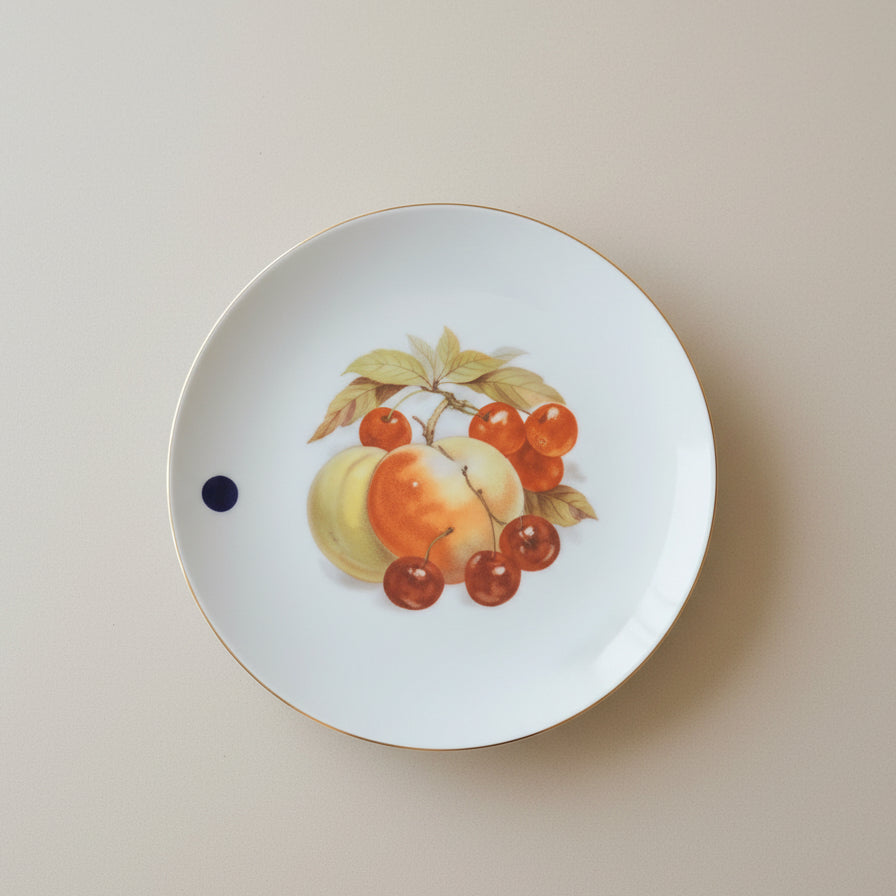 6 Bareuther Waldsassen Bavaria Fruit Plates