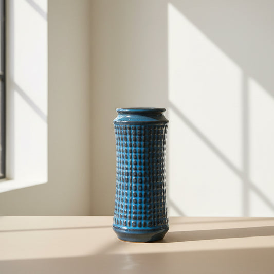 Blue Knabstrup Ceramic Vase