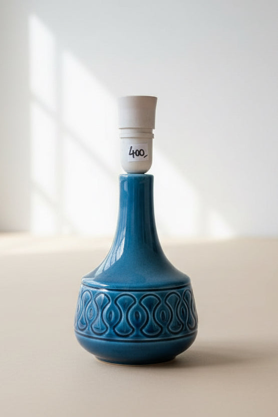 Blue Glazed Søholm Lamp