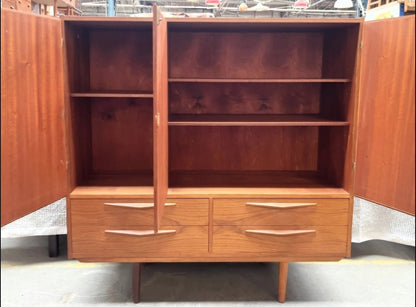 Vintage Teak Cabinet with Drawers