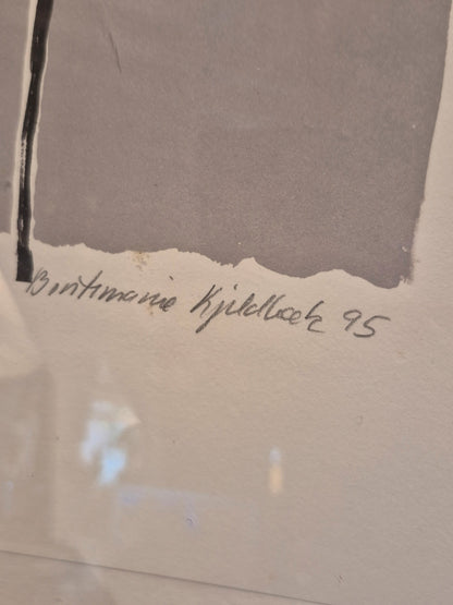 brugte-bentemarie-kjeldbæk-abstrakt-litografi-1