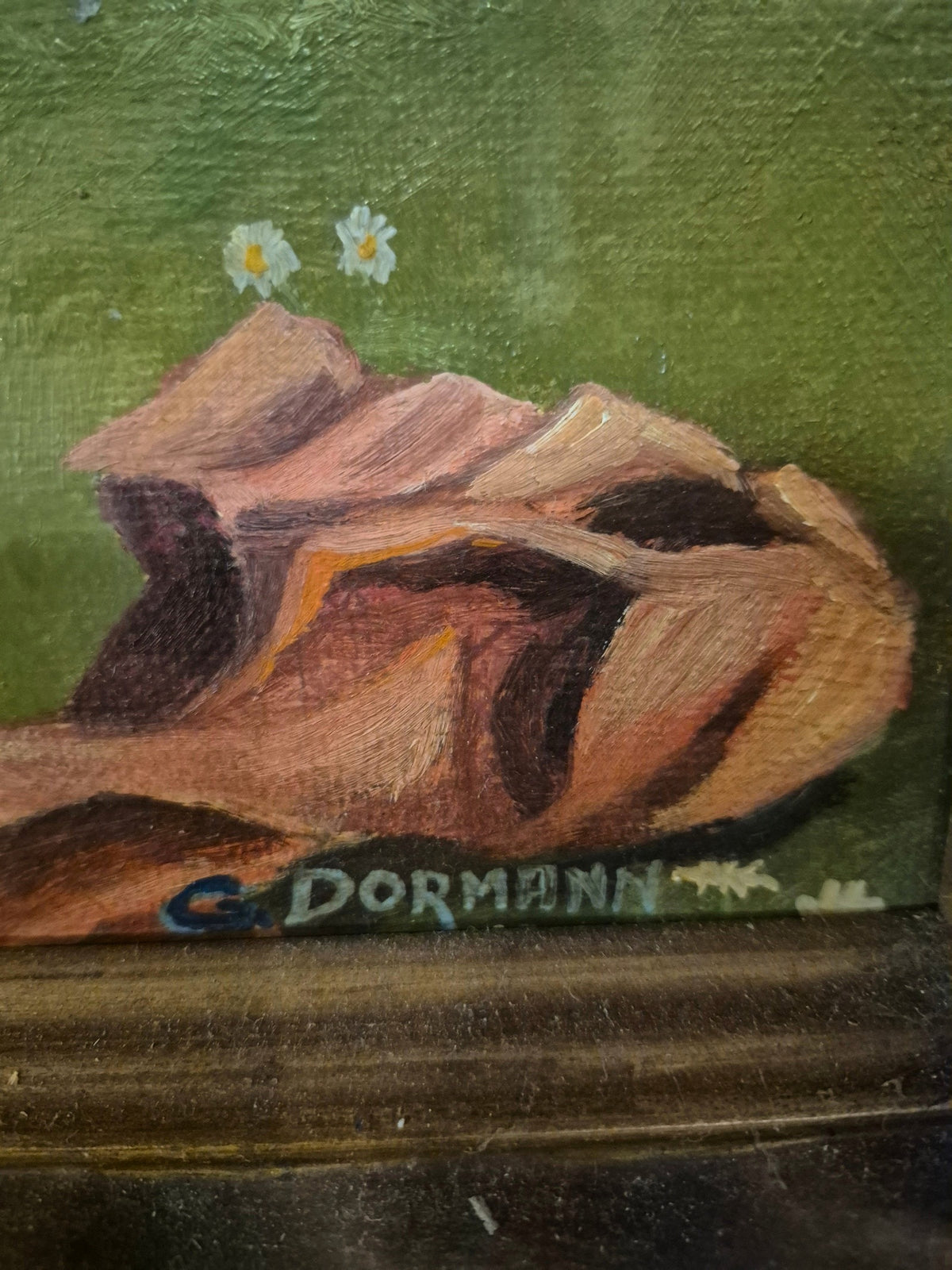 brugte-g-dormann-maleri-på-træpanel-1