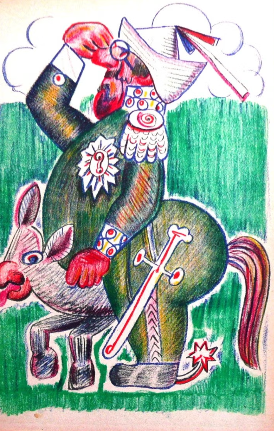 brugte-henry-heerup-litografi-1945
