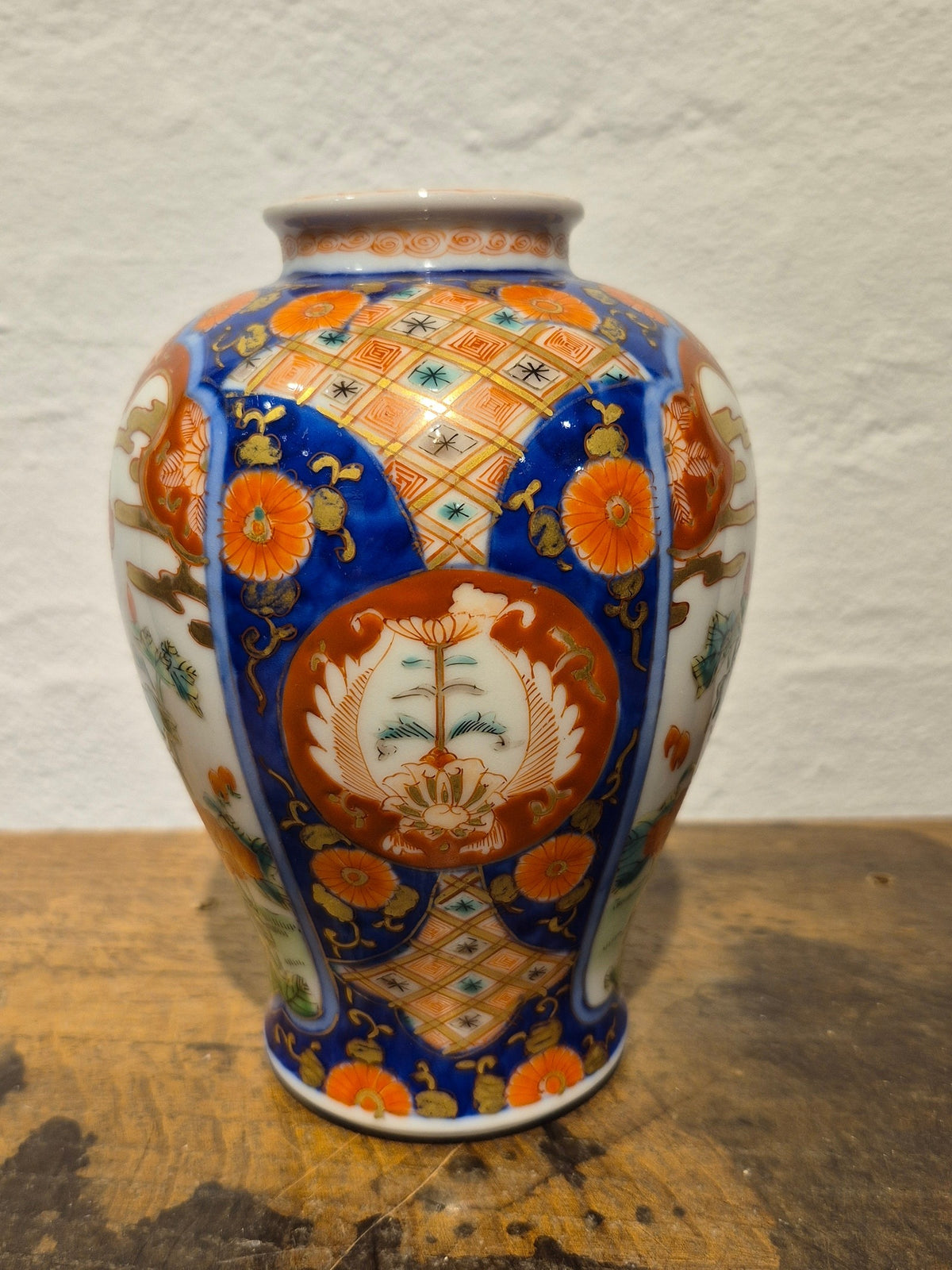 brugte-japansk-imari-porcelænsvase-1