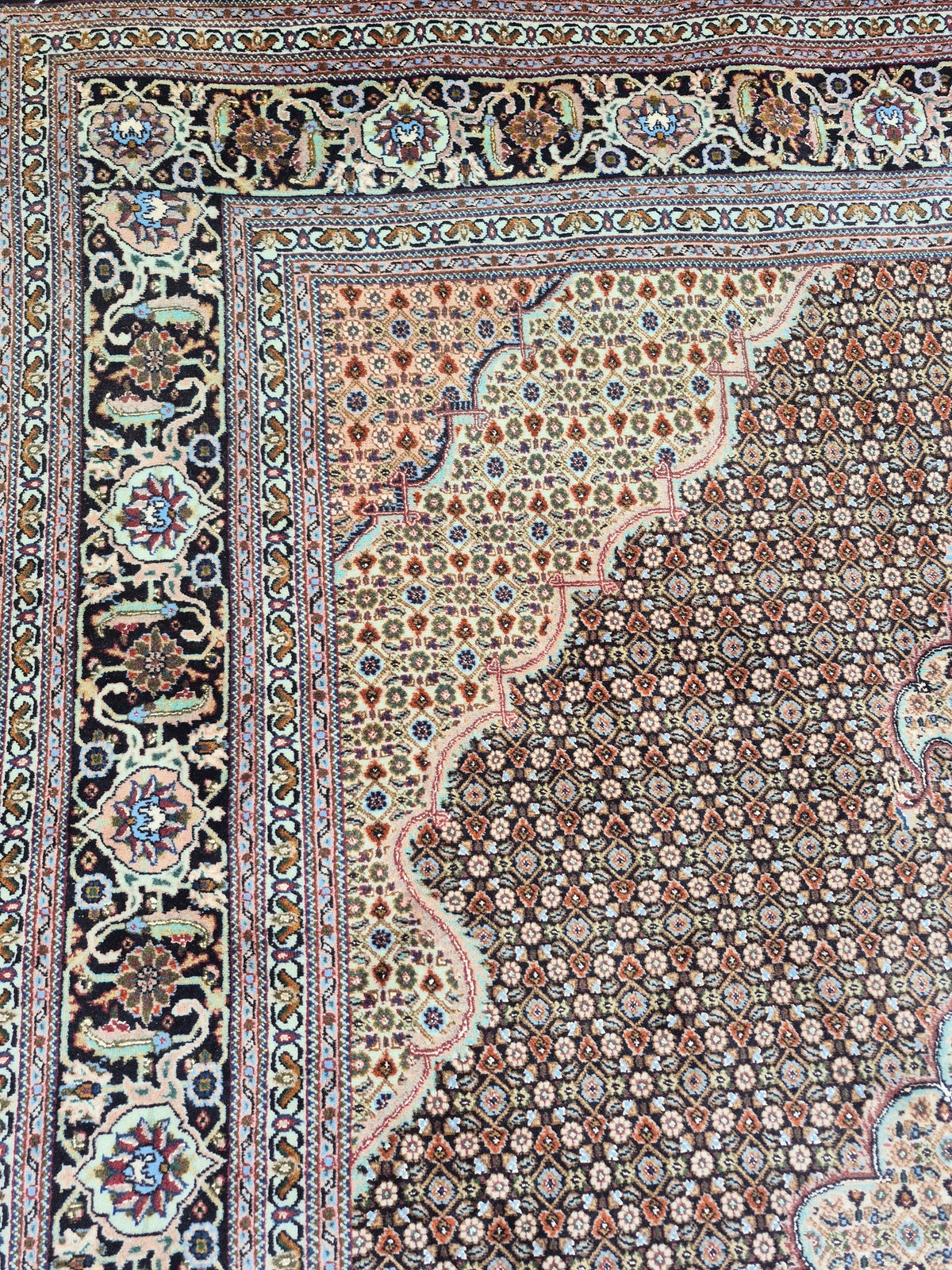 brugte-persisk-tabriz-silkestæppe-210-x-300-cm-4
