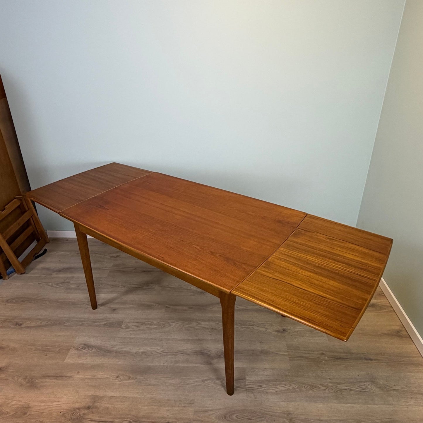 brugte-teak-spisebord-med-udtræk-5