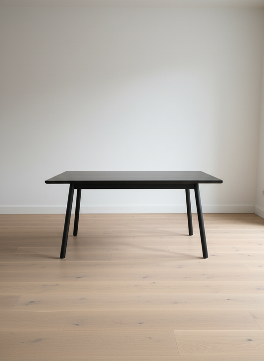 Black Oak Dining Table