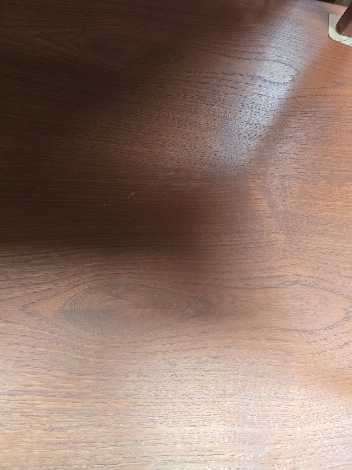 Vintage Scandinavian Teak Office Desk with Drawers
