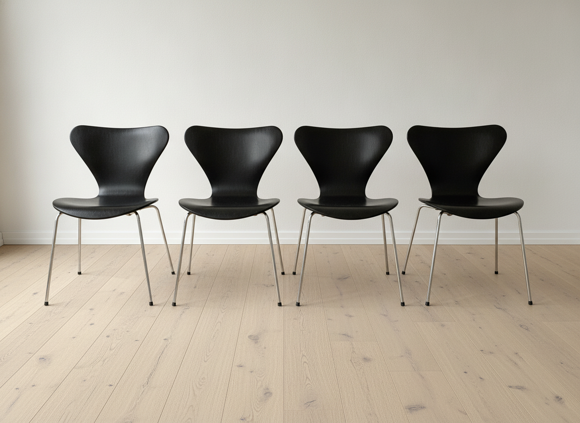 4 Arne Jacobsen stole 7er