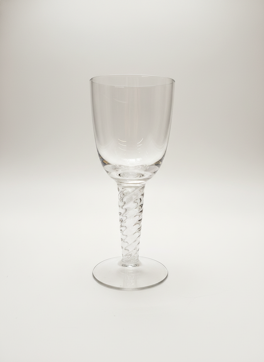 Holmegaard Goblet with Twisted Stem