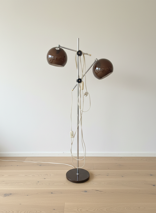 Vintage Grøn Justerbar Bordlampe