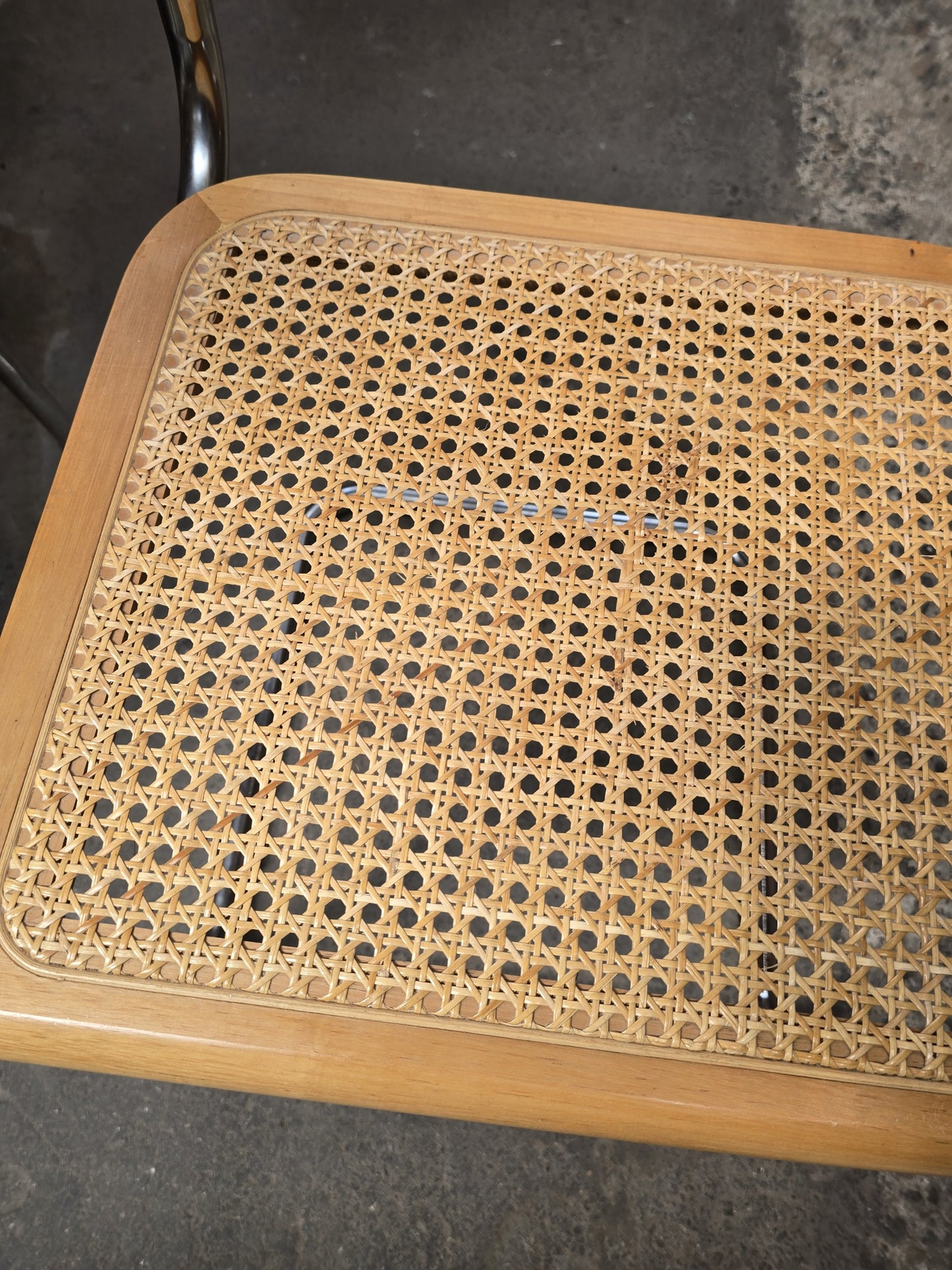 4 Marcel Breuer Cane Chairs