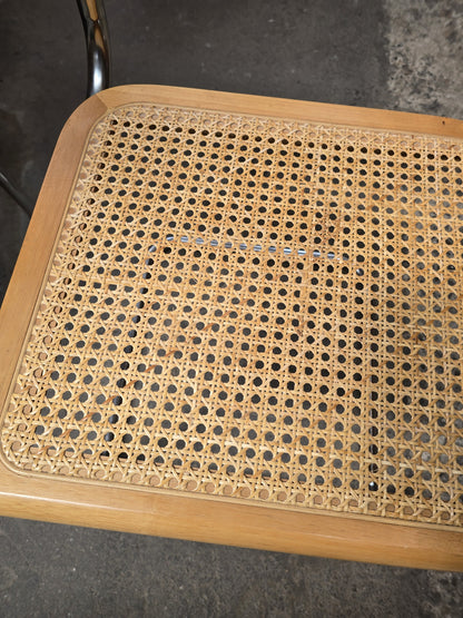 4 Marcel Breuer Cane Chairs