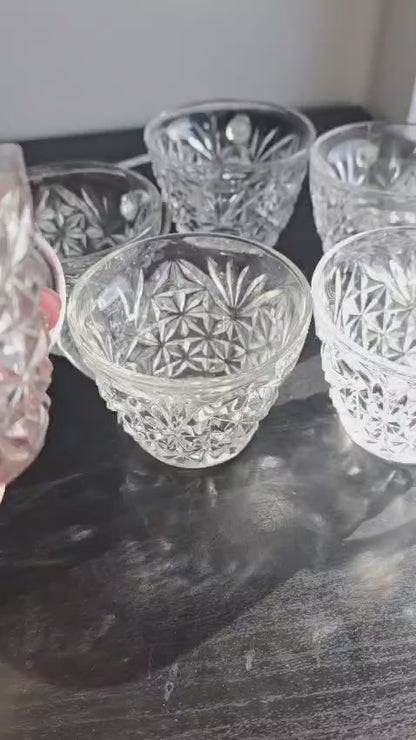 Crystal glass cups