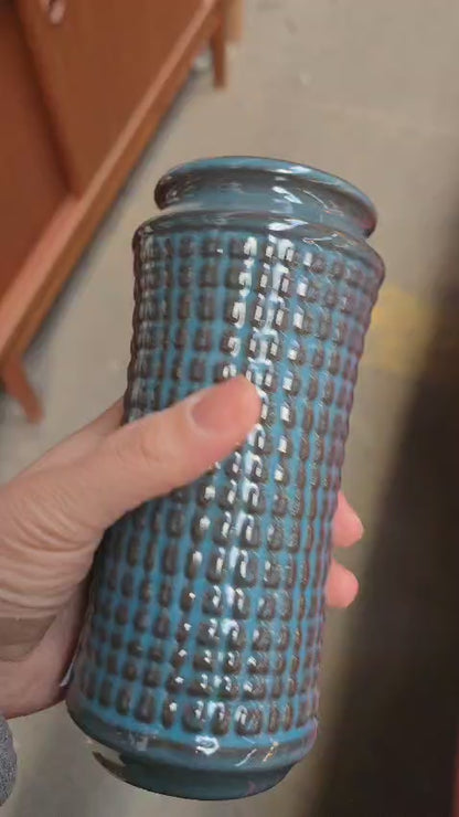 Blue Knabstrup Ceramic Vase