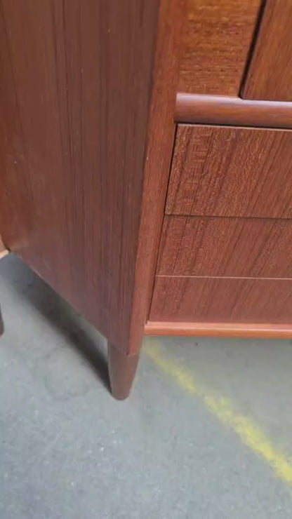 Teak Corner Cabinet
