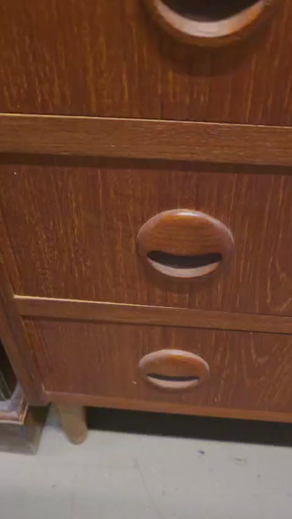 Danish Solid Wood Chest of Drawers
