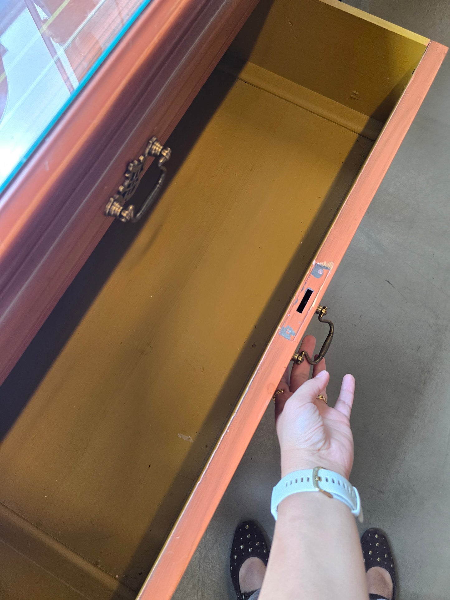 Wooden 4-Drawer Dresser
